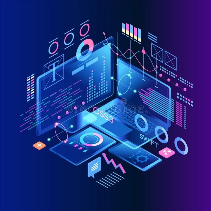 grapic images showcasing Web Development company in Dubai- websenor 